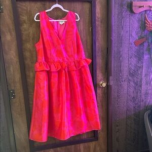 Vibrant Pink Womens Dress
